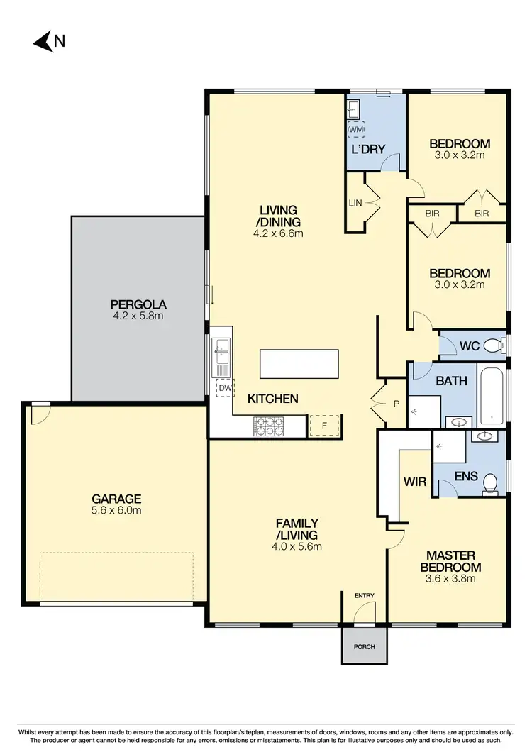 Floorplan of Homely house listing, 12 Dalmuir Boulevard, Deer Park VIC 3023