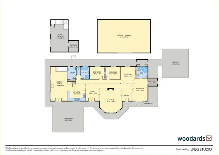 Floorplan of Homely house listing, 3 Nicole Court, Gisborne VIC 3437