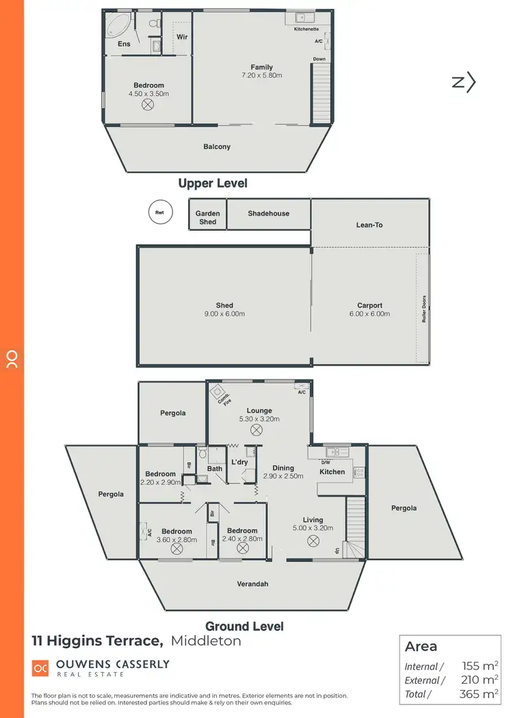 Floorplan of Homely house listing, 11 Higgins Terrace, Middleton SA 5213