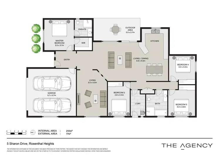 Floorplan of Homely house listing, 5 Sharon Drive, Rosenthal Heights QLD 4370