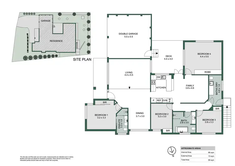 Floorplan of Homely house listing, 57 Wyndham Way, Eleebana NSW 2282