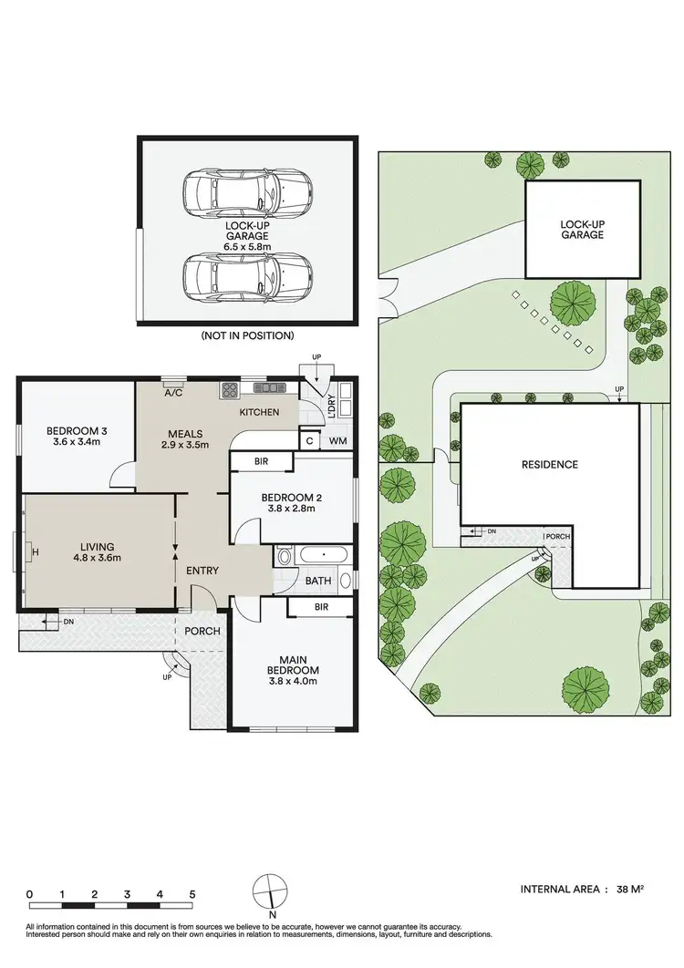 Floorplan of Homely house listing, 6 Wandoo Avenue, Clarinda VIC 3169