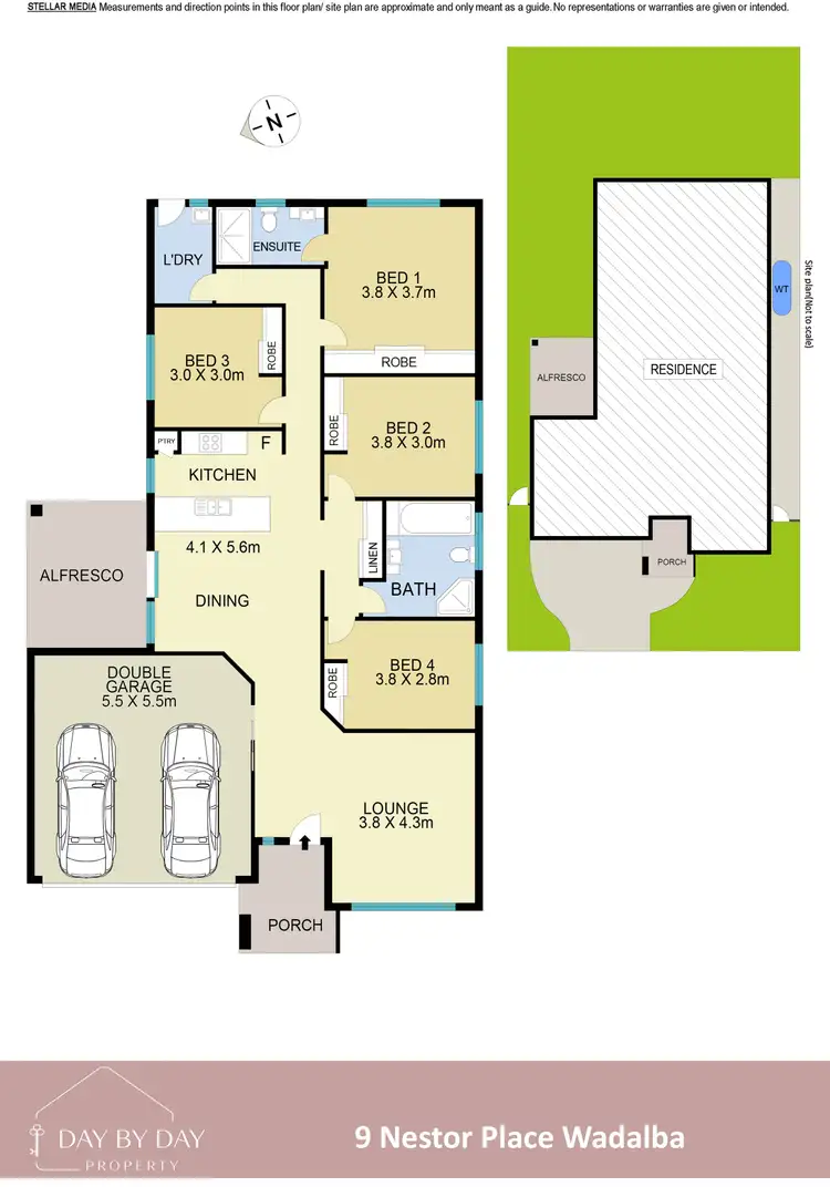 Floorplan of Homely house listing, 9 Nestor Parade, Wadalba NSW 2259
