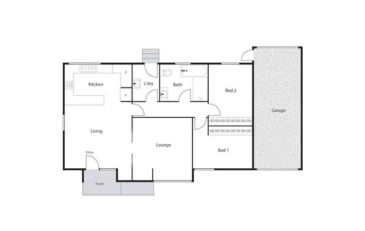 Floorplan of Homely house listing, 40 Chillagoe Street, Fisher ACT 2611