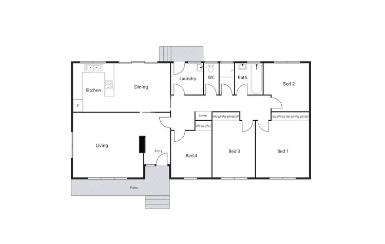 Floorplan of Homely house listing, 3 Jenkins Street, Curtin ACT 2605