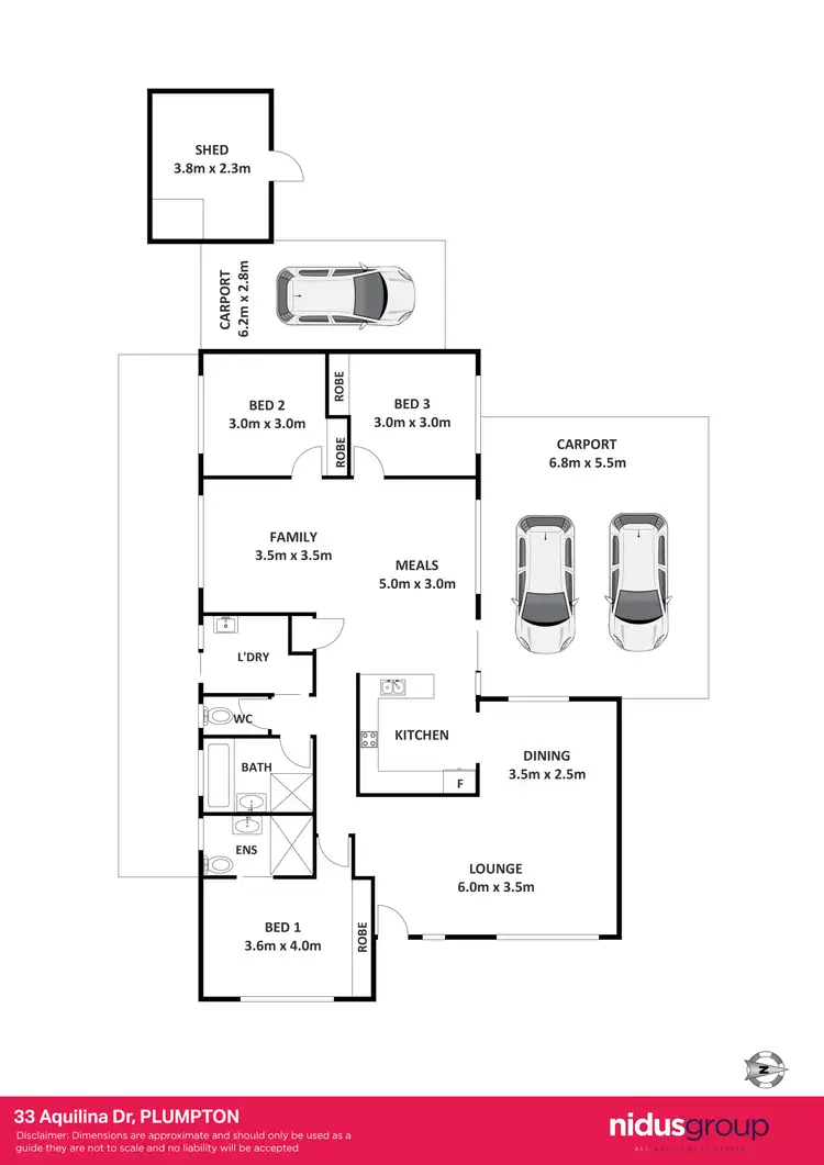 Floorplan of Homely house listing, 33 Aquilina Drive, Plumpton NSW 2761