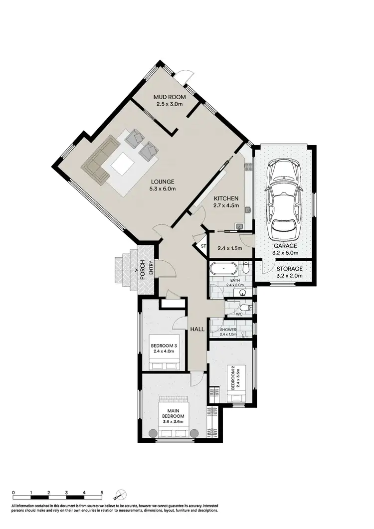 Floorplan of Homely house listing, 8 Scurrah Street, Ulverstone TAS 7315