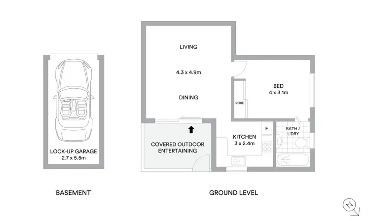 Floorplan of Homely apartment listing, 4/15 Lane Cove Road, Ryde NSW 2112