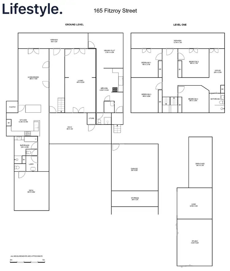 Floorplan of Homely house listing, 165 Fitzroy Street, Grafton NSW 2460