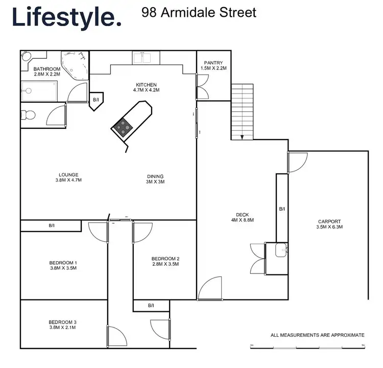 Floorplan of Homely house listing, 98 Armidale Street, South Grafton NSW 2460