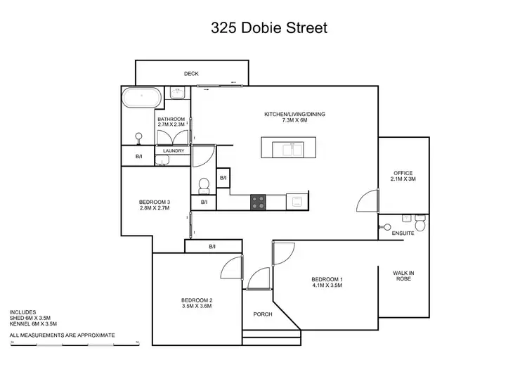 Floorplan of Homely house listing, 325 Dobie Street, Grafton NSW 2460