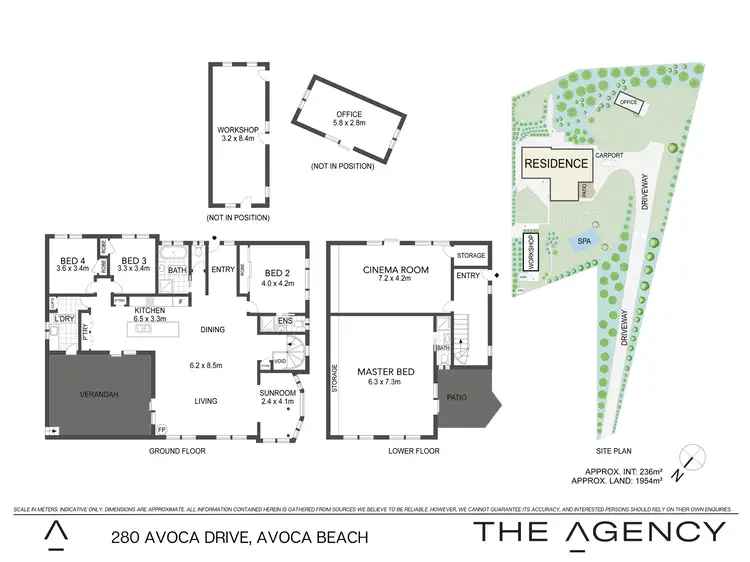 Floorplan of Homely house listing, 280 Avoca Drive, Avoca Beach NSW 2251