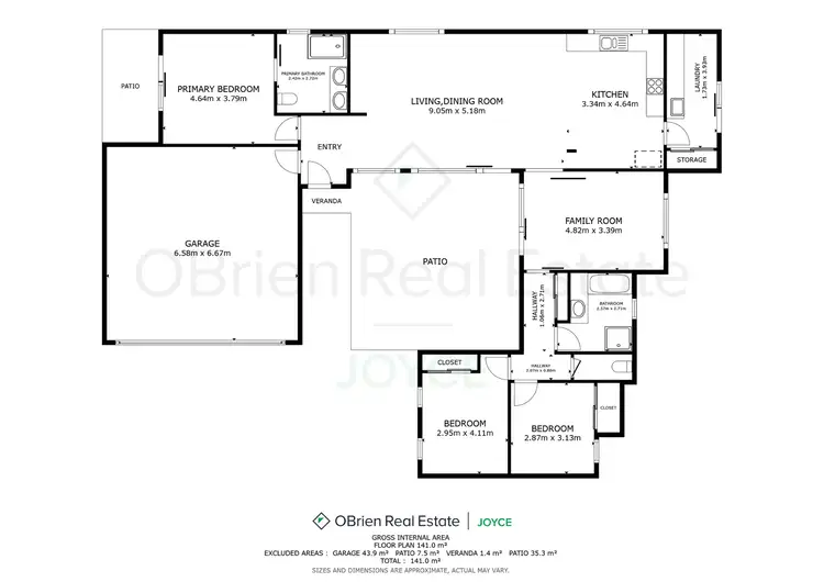 Floorplan of Homely house listing, 6 Bank Street, Wangaratta VIC 3677