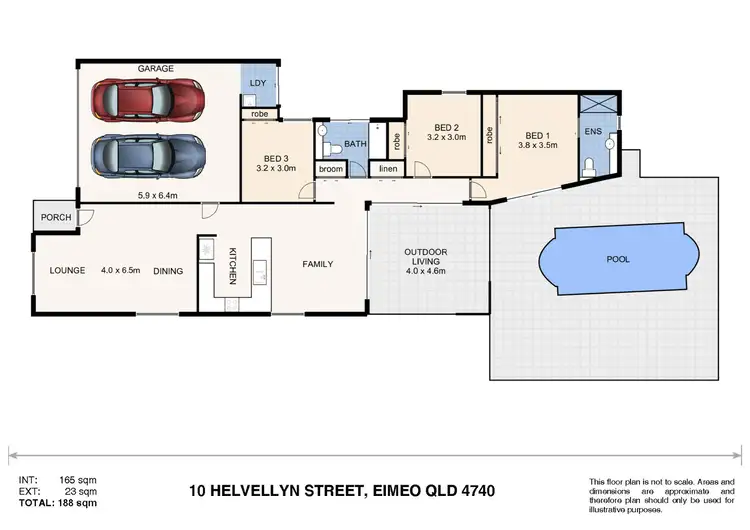 Floorplan of Homely house listing, 10 Helvellyn Street, Eimeo QLD 4740