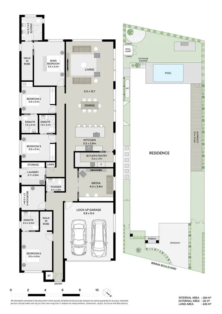 Floorplan of Homely house listing, 34 Birima Boulevard, Crangan Bay NSW 2259