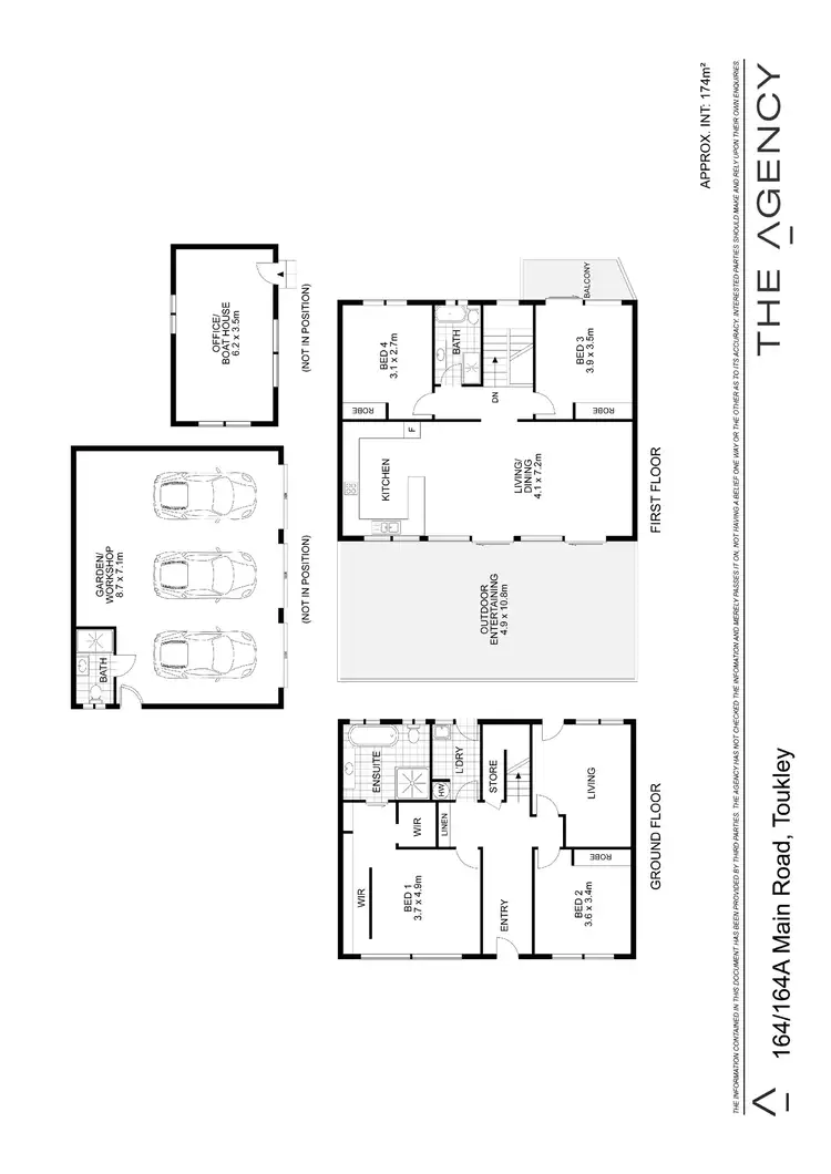 Floorplan of Homely house listing, 164-164a Main Road, Toukley NSW 2263