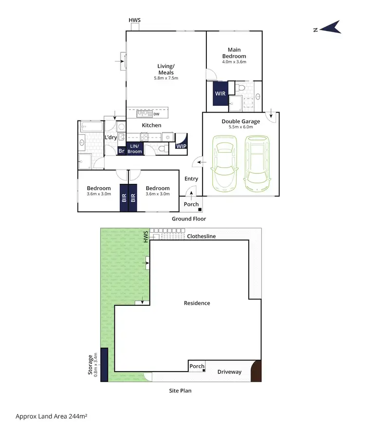 Floorplan of Homely land listing, 25 Monaco Parade, Dromana VIC 3936
