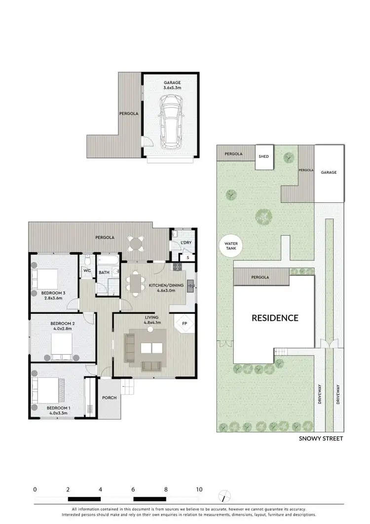 Floorplan of Homely house listing, 3 Snowy Street, Seven Hills NSW 2147
