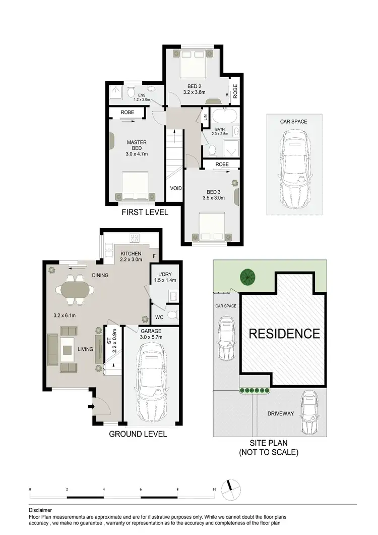 Floorplan of Homely townhouse listing, 11/9-13 Valeria Street, Toongabbie NSW 2146