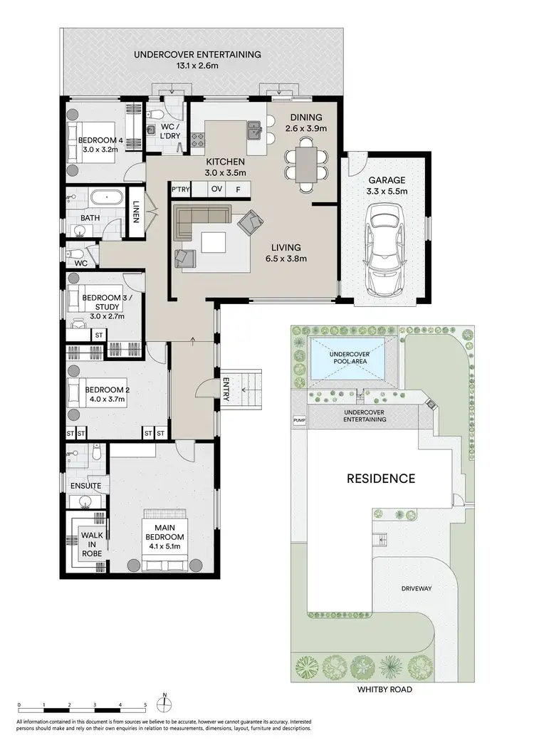 Floorplan of Homely house listing, 64 Whitby Road, Kings Langley NSW 2147