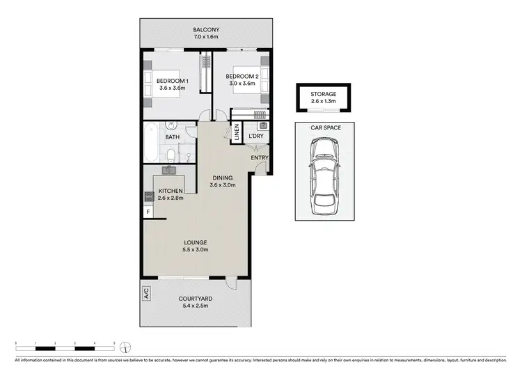 Floorplan of Homely apartment listing, 14/22 Pitt Street, Parramatta NSW 2150