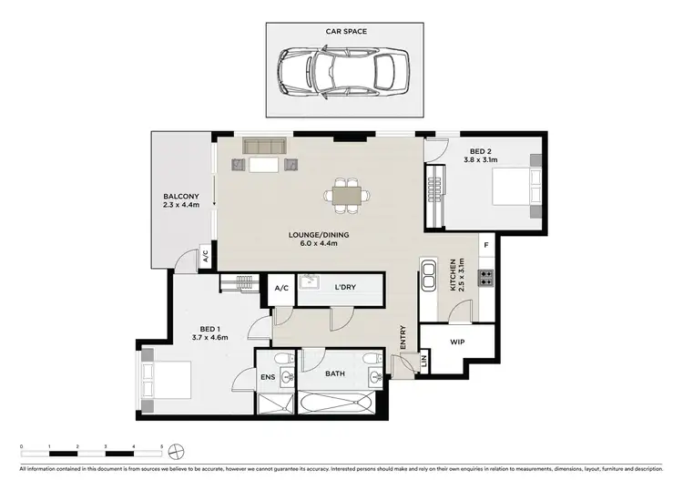 Floorplan of Homely apartment listing, 1107/29 Hunter Street, Parramatta NSW 2150