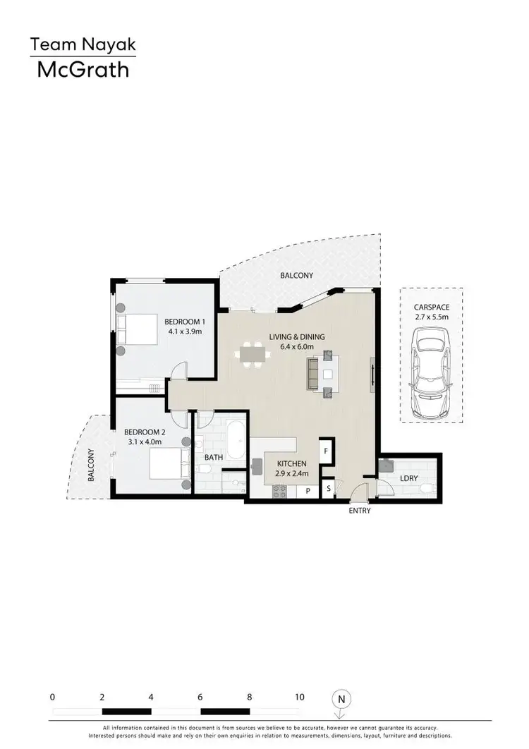 Floorplan of Homely apartment listing, 903/91B Bridge Road, Westmead NSW 2145