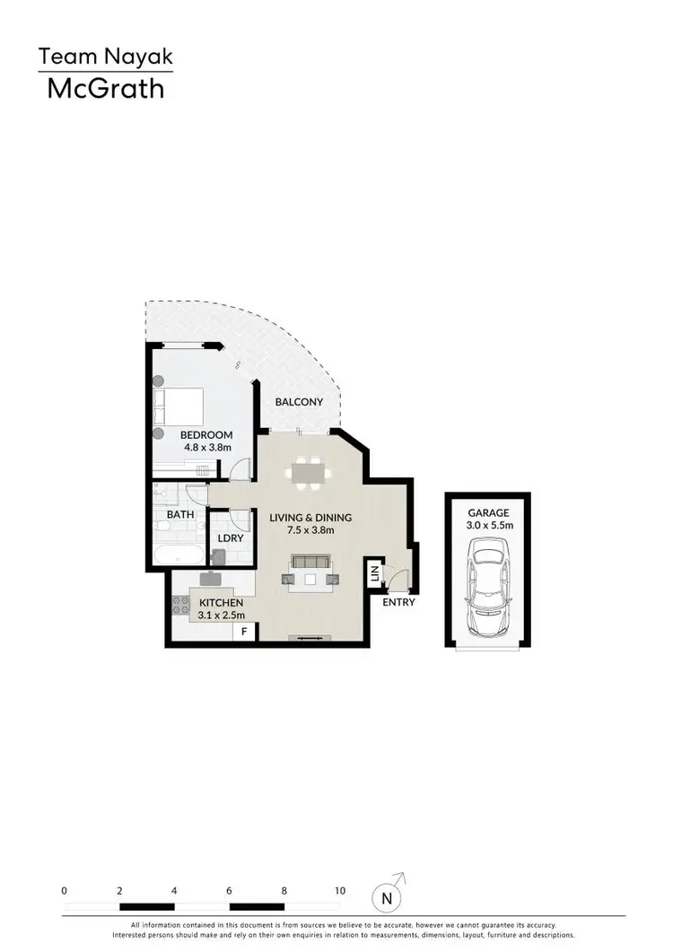Floorplan of Homely unit listing, 1511/91B Bridge Road, Westmead NSW 2145