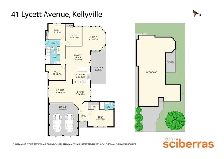 Floorplan of Homely house listing, 41 Lycett Avenue, Kellyville NSW 2155