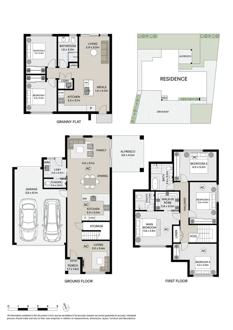 Floorplan of Homely house listing, 18 & 18A Lyte Place, Prospect NSW 2148