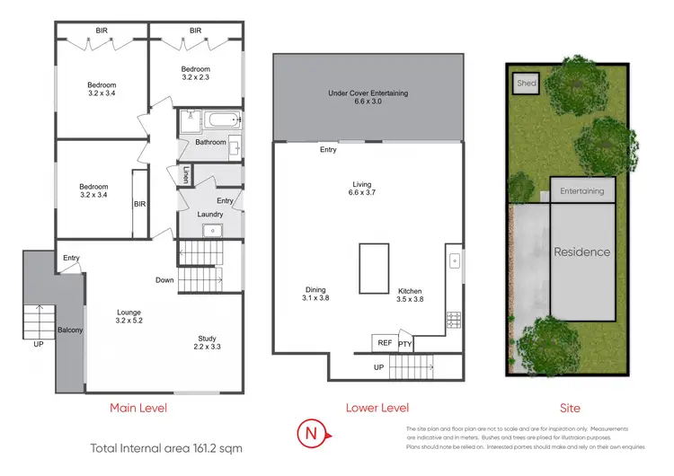Floorplan of Homely house listing, 8 Pine Hill Drive, Frankston VIC 3199