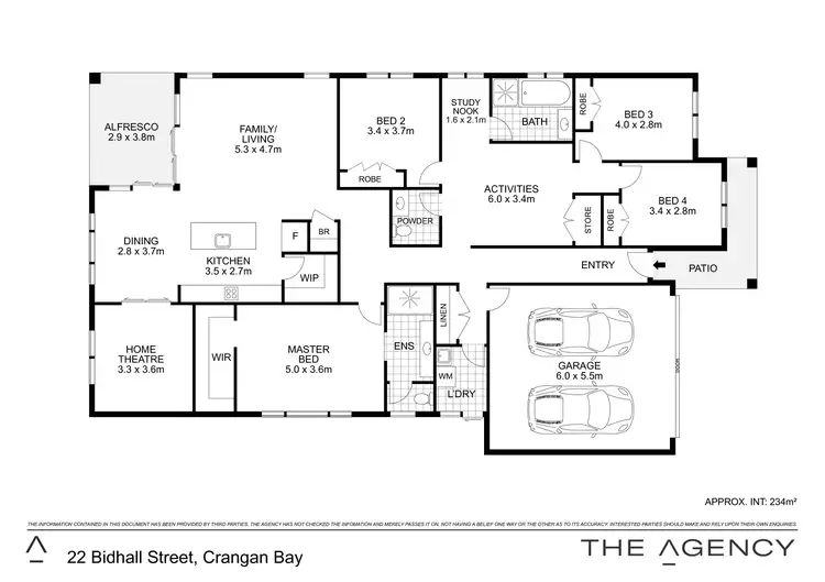 Floorplan of Homely house listing, 22 Bidhall Street, Crangan Bay NSW 2259