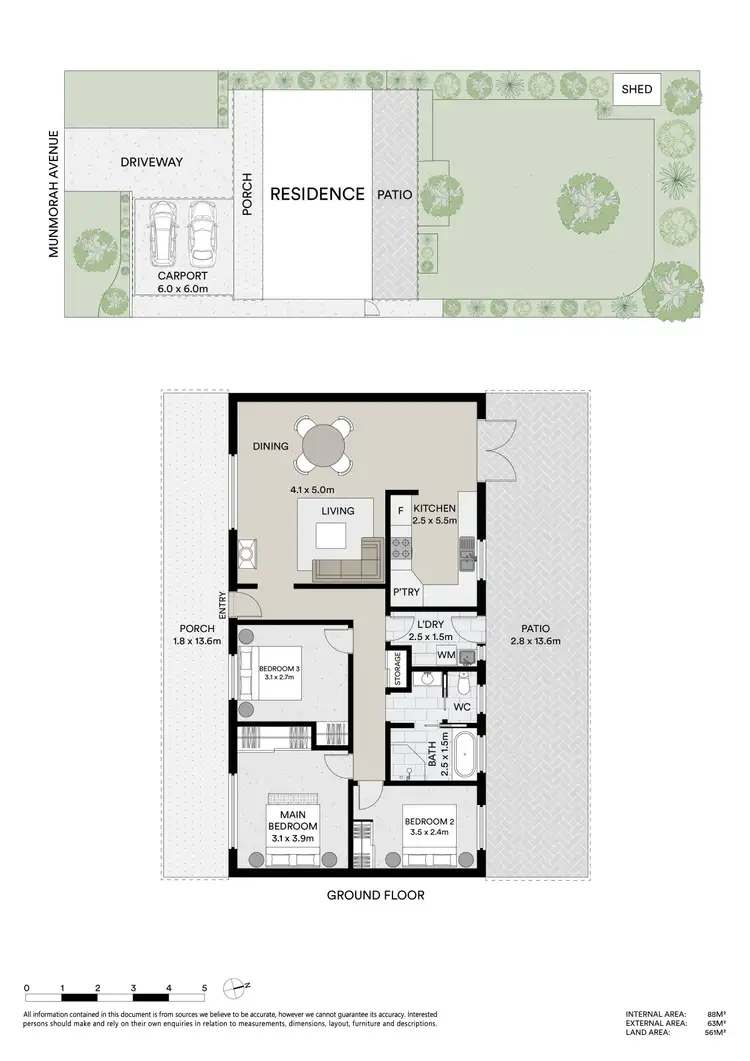 Floorplan of Homely house listing, 17 Munmorah Avenue, Charmhaven NSW 2263
