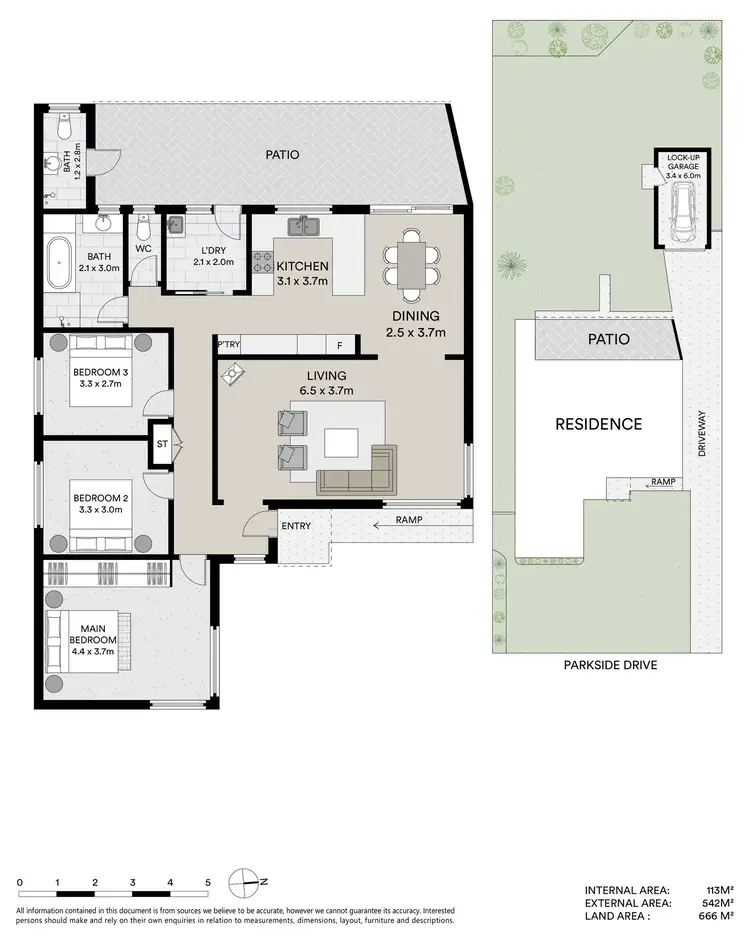 Floorplan of Homely house listing, 14 Parkside Drive, Charmhaven NSW 2263