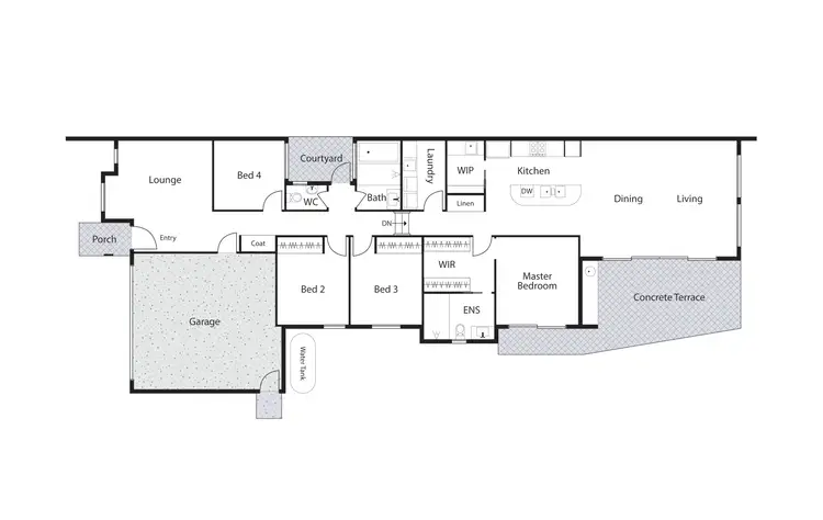 Floorplan of Homely house listing, 2/13 Chillagoe Street, Fisher ACT 2611