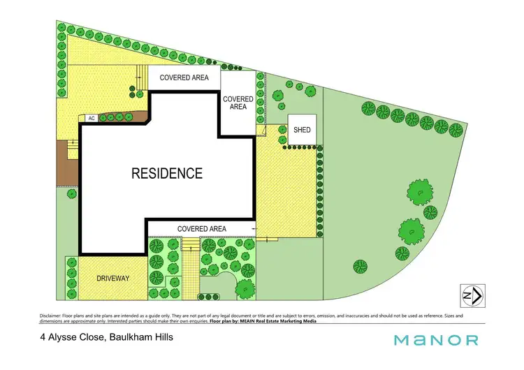 Floorplan of Homely house listing, 4 Alysse Close, Baulkham Hills NSW 2153