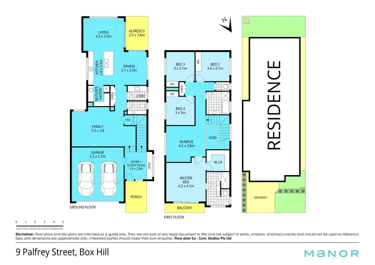 Floorplan of Homely house listing, 9 Palfrey Street, Box Hill NSW 2765