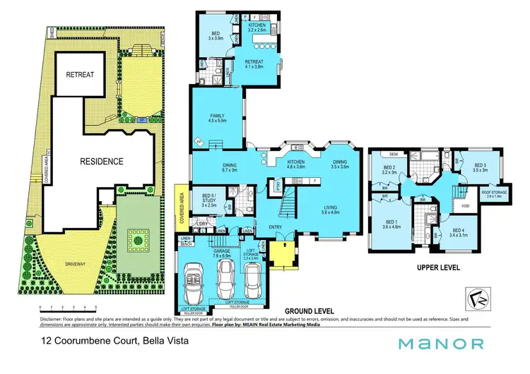Floorplan of Homely house listing, 12 Coorumbene Court, Bella Vista NSW 2153