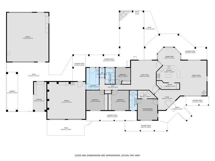 Floorplan of Homely house listing, 71 Huon Creek Road, Wodonga VIC 3690