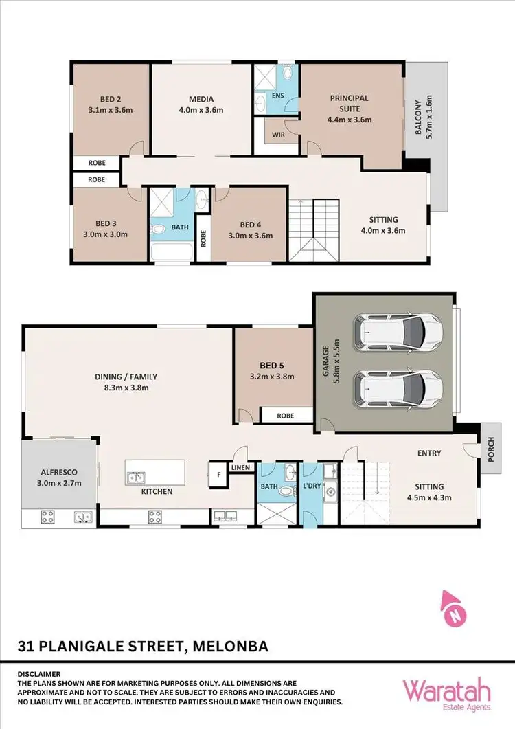 Floorplan of Homely house listing, 31 Planigale Street, Marsden Park NSW 2765