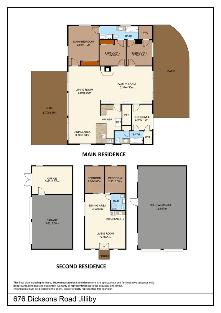 Floorplan of Homely rural property listing, 676 Dicksons Road, Jilliby NSW 2259