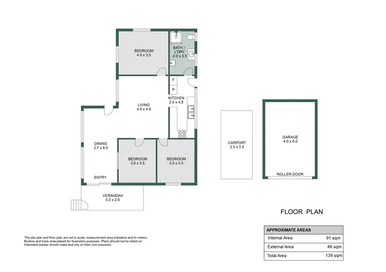 Floorplan of Homely house listing, 60 Surf Beach Avenue, Surf Beach NSW 2536