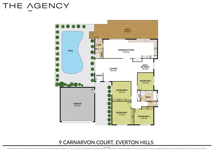 Floorplan of Homely house listing, 9 Carnarvon Court, Everton Hills QLD 4053