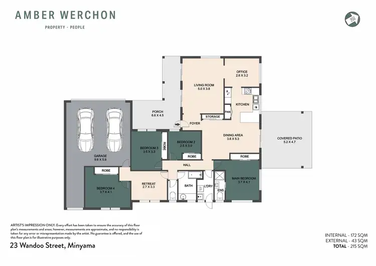 Floorplan of Homely house listing, 23 Wandoo Street, Minyama QLD 4575