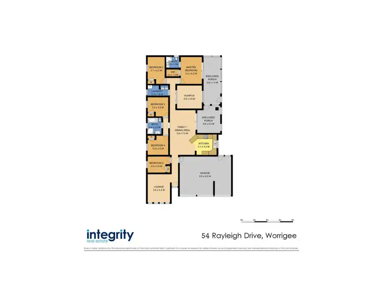 Floorplan of Homely house listing, 54 Rayleigh Drive, Worrigee NSW 2540