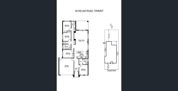 Floorplan of Homely house listing, 19 Delias Road, Tarneit VIC 3029