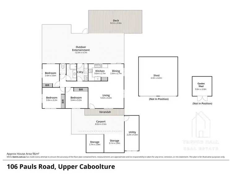 Floorplan of Homely house listing, 106 Pauls Road, Upper Caboolture QLD 4510