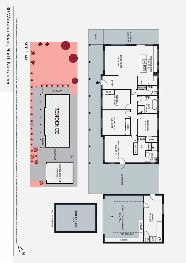 Floorplan of Homely house listing, 30 Warraba Road, North Narrabeen NSW 2101