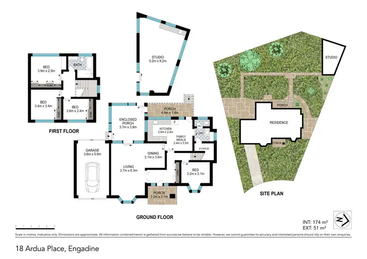 Floorplan of Homely house listing, 18 Ardua Place, Engadine NSW 2233