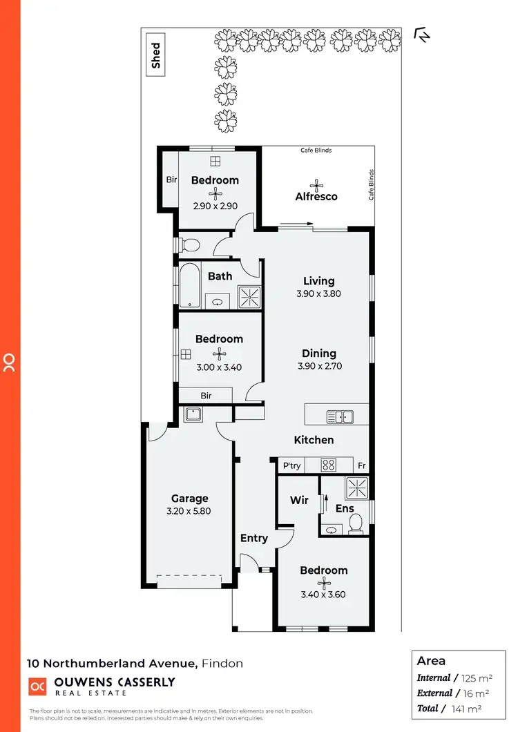 Floorplan of Homely house listing, 10 Northumberland Avenue, Findon SA 5023